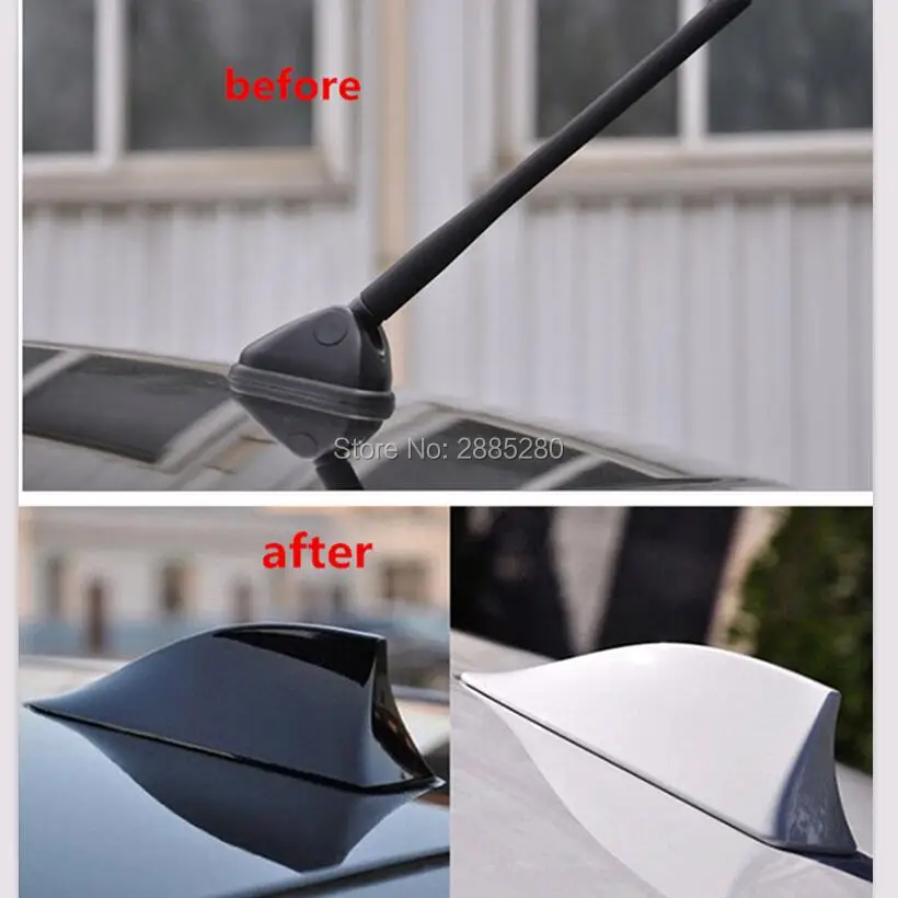 

Car Shark Fin Radio Antenna Accessories for ford transit hyundai tucson 2017 audi a4 b8 nissan x-trail t32 mondeo mk4 zafira