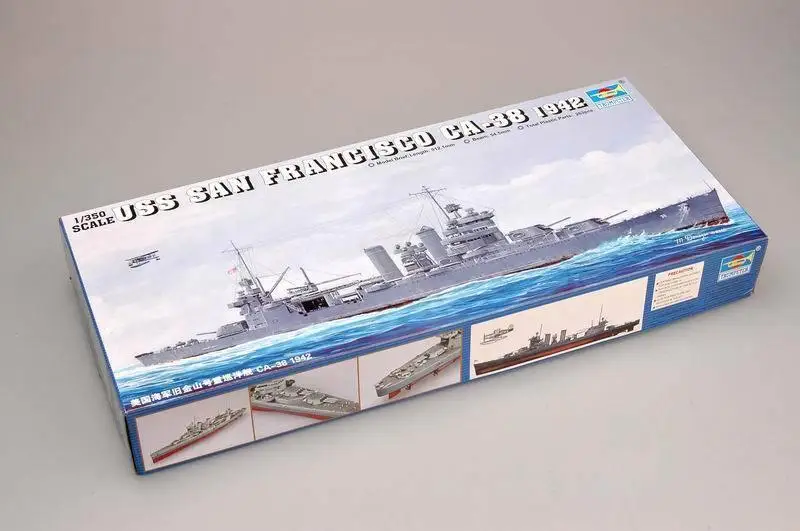 Trumpeter 1/350 05309 USS San Francisco CA-38 1942 | Игрушки и хобби