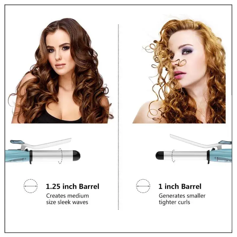 EU Plug Professional Ceramic Hair Curler Steam Spray Hair Roller Automatic Hair Curling for Hair Styling Hairdressing Tools EU Plug Professional Ceramic Hair Curler Steam Spray Hair Roller Automatic Hair Curling for Hair Styling Hairdressing Tools