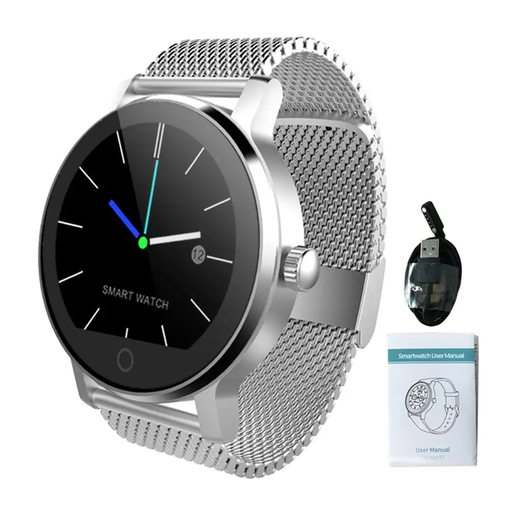 

SMA-09 1.3 Inches Bluetooth Calling Music Playing Heart Rate Monitoring Smart Watch