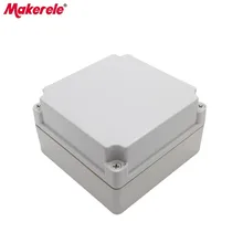 Waterproof Electrical Junction Box ABS Plastic Electronic Project Case 175*175*100MM Outdoor Cable Connection Boxes waterproof abs plastic electronic box white case 6 size
