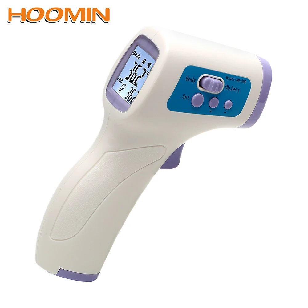

HOOMIN Forehead Body Surface Non-contact IR Temperature Measurement DM300 Infrared Thermometer LCD Digital Handheld