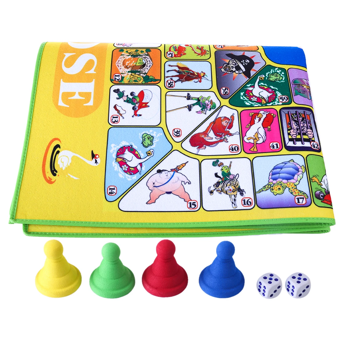 

92*70cm Giant Swan Chess Game Ludo Play Mat for Children