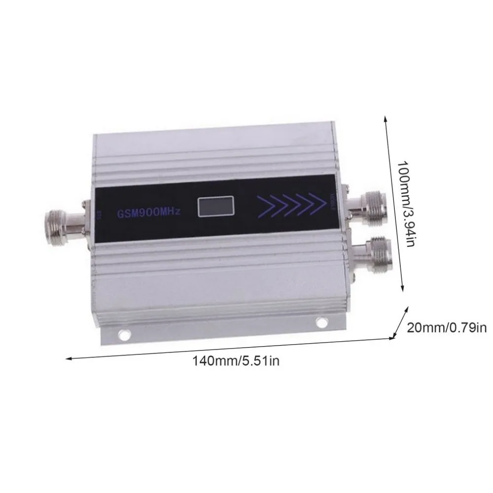 LCD GSM 900 Mhz repetidor de señal de teléfono celular Booster amplificador + Antena Yagi de la UE hembra teléfono repetidor de señal Booster amplificador - 2