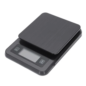 

Stainless Steel Coffee Scale Multi-Function Timing With Thermometer Scale 2Kg/0.1G Electronic Scale