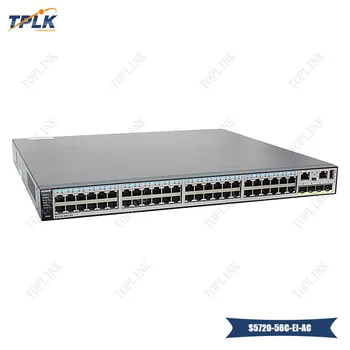 

Hua wei S5720-56C-EI-AC 598 Gbps/5.98Tbps switch 48 10/100/1000Base-T Ethernet ports, 4 10G SFP+ An extended daughter card slot