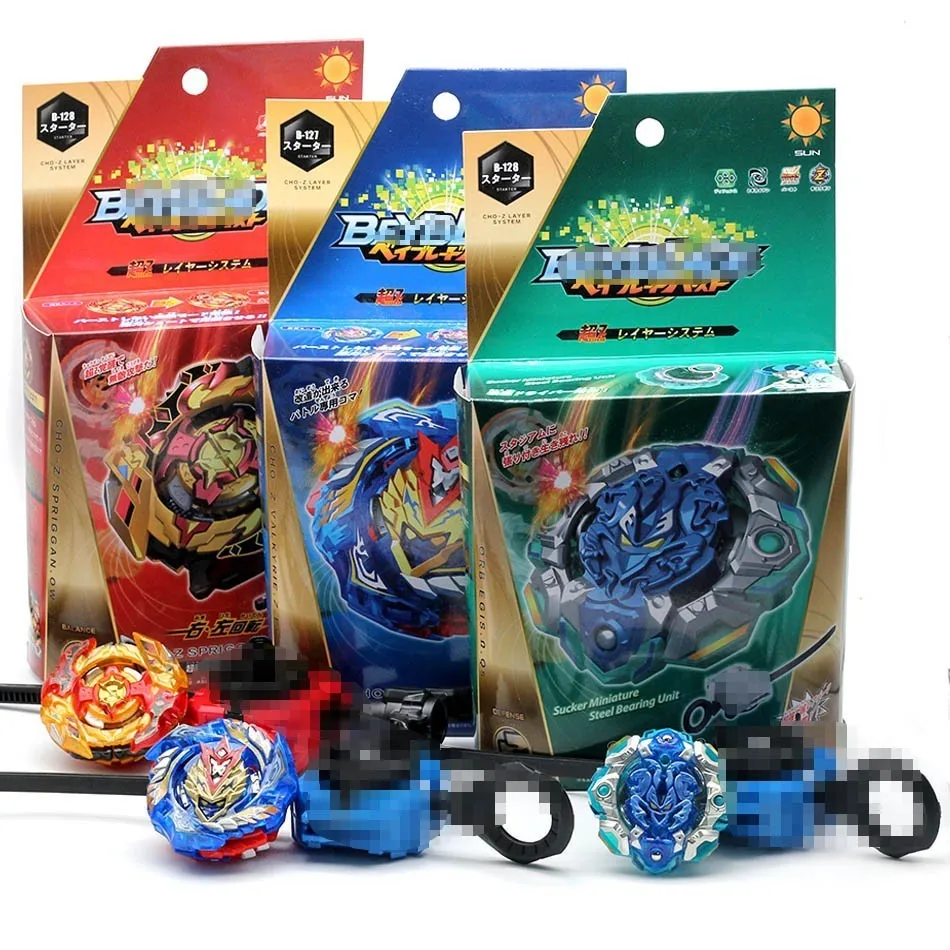 

Original Beyblade Burst Fafnir B-127 B-122 Automatic Launcher Bayblade Bey Blade Top Spinner Toy For Children