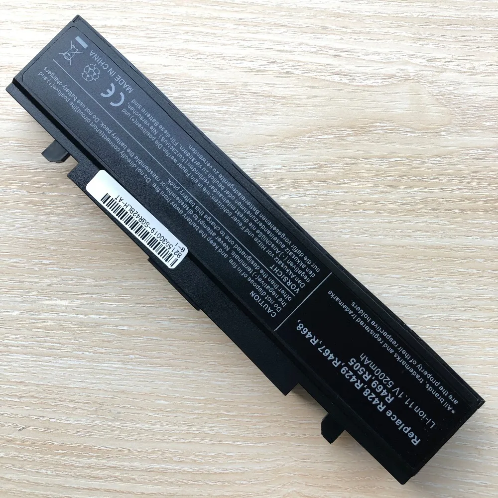 Фото Новый аккумулятор для ноутбука Samsung RV510 RV511 RV515 RV711 AA-PB9NS6B AA-PB9NC6W AA-PB9NC5B Black №5