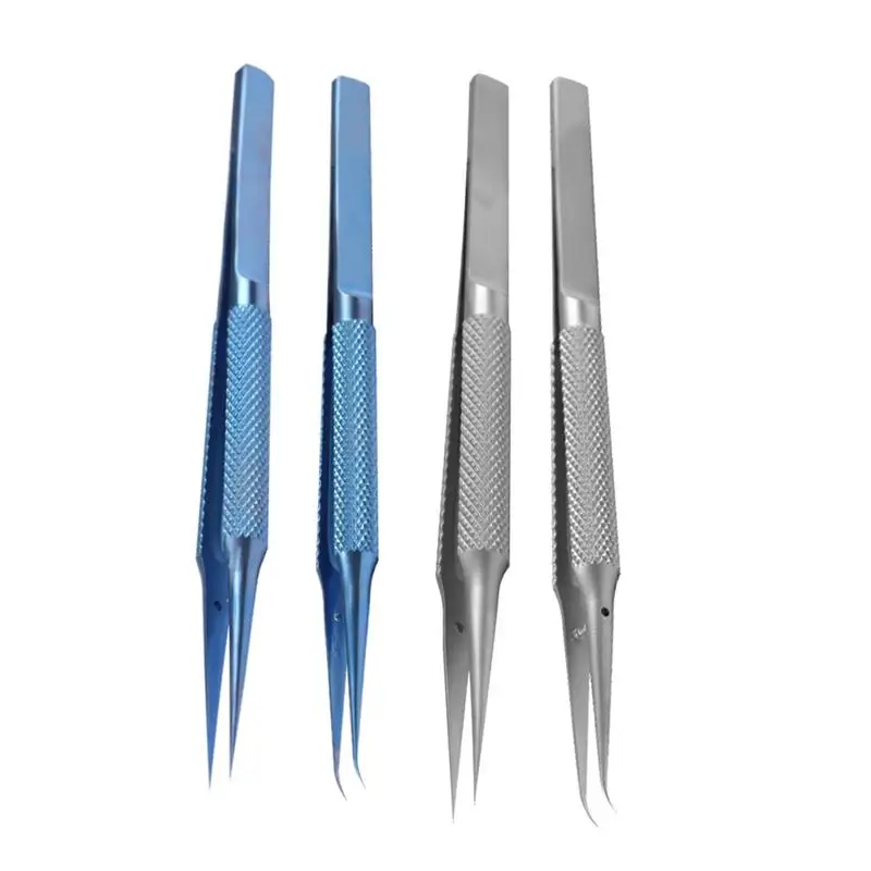 

Repair Tweezer Anti-Static Titanium Special Tip 0.15mm Precision Tip Microscope Motherboard Soldering Special Tweezers Tool
