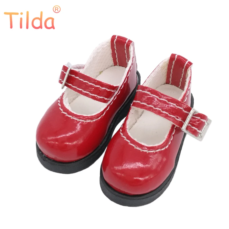 

Обувь Tilda из искусственной кожи для шарнирных кукол, 5 см, 1/6