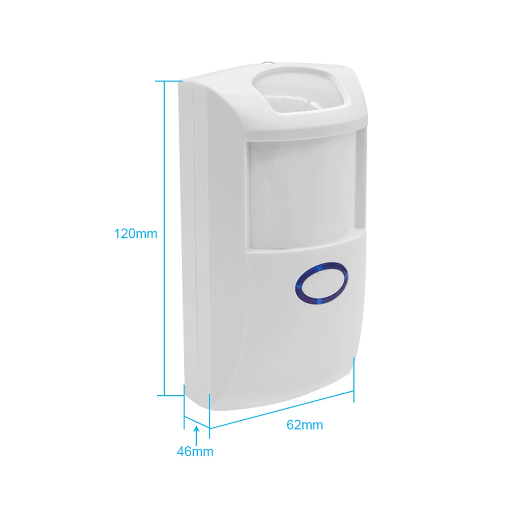 4 шт. SONOFF, беспроводной двойной инфракрасный детектор, 433 МГц, RF PIR датчик движения, умный дом, автоматизация, охранная сигнализация