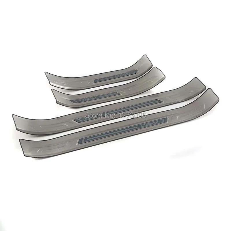 

For Honda CR-V CRV 2017 Stainless Steel Door Sill Scuff Plate Protector Trim Kick Guard Pedal Step Cover Car Styling Accessory