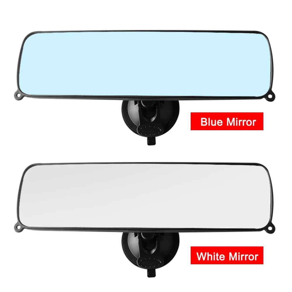 KKMOON Universal Panoramic Universal Wide Angle with Suction Cup Interior Rear View Mirror Baby
