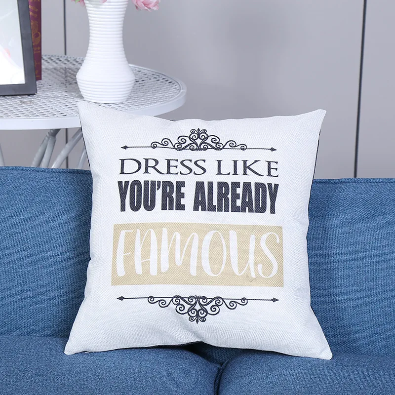 غطاء الوسادة ساحة المخدة كيس وسادة ل سيارة كنبة مكتب المنزل الديكور