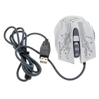 

Wired Gaming Mouse 3200DPI LED Optical 6 Buttons USB Wired Mouse Pro Gamer Computer Mice Laptop for Professional Players