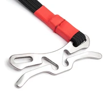 Тактический первой помощи спецодежда медицинская жгут выживания эластичный веревка Открытый походный аварийно-спасательный инструмент с металлической шипы