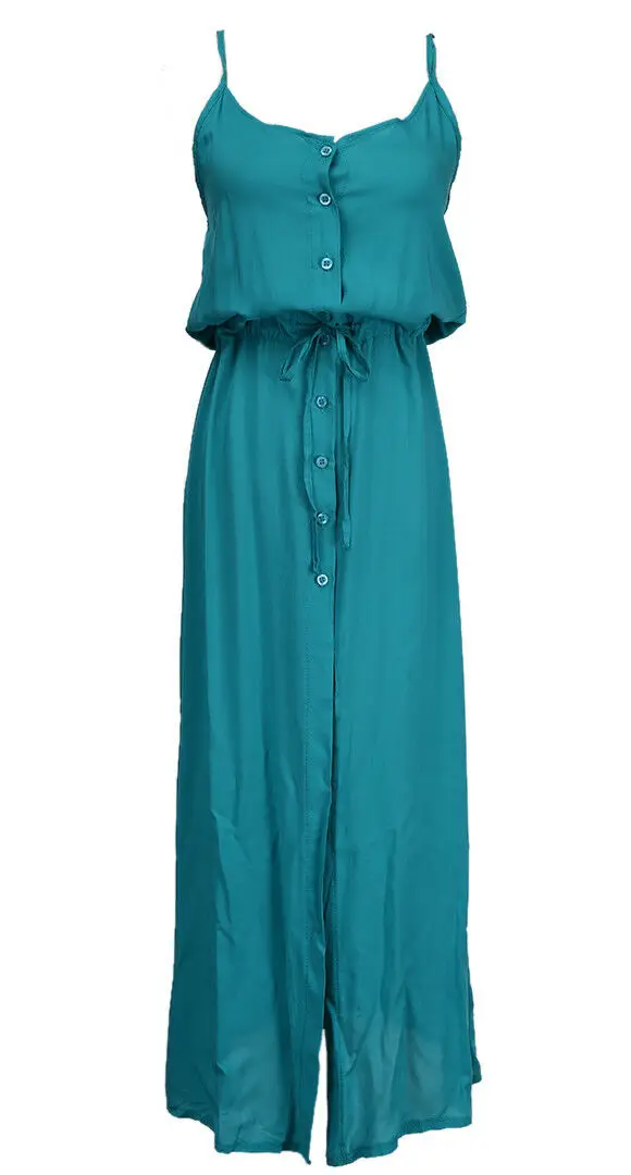 Женское шифоновое платье для вечеринки летнее повседневное длинное макси в