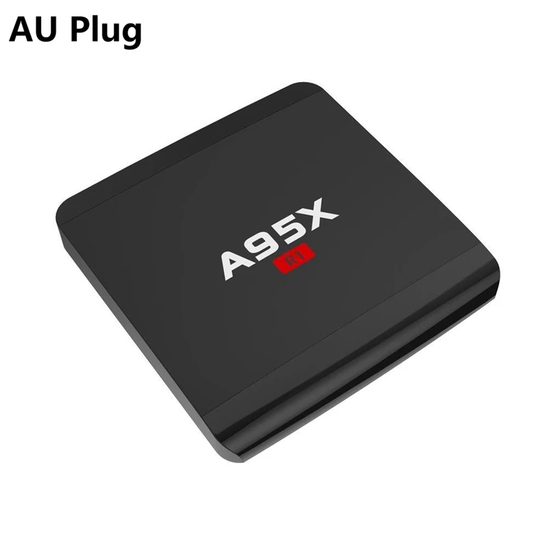 A95X R1 Android 7,1 S905W 2GB+ 16GB четырехъядерный WiFi 1080P 4K tv Box AU Plug