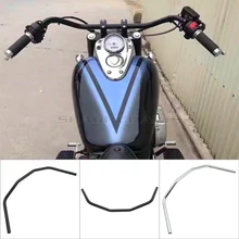 Руль для мотоцикла, рукоятка для Yamaha Dragstar V-star XVS400 XVS650 DS400 DS650 Kawasaki Vulcan 800 900 Bobber Chopper