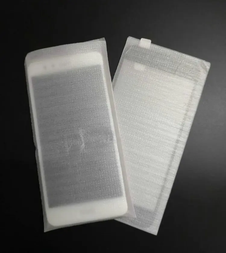 

100pcs 13*20cm Sponge package bag,cell phone Screen protection film packaging bags 200pcs/lot
