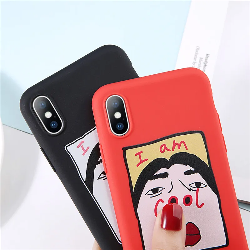Чехол USLION для iPhone 6 7 8 Plus X XR XS Max Мягкая силиконовая задняя крышка|Бамперы| |