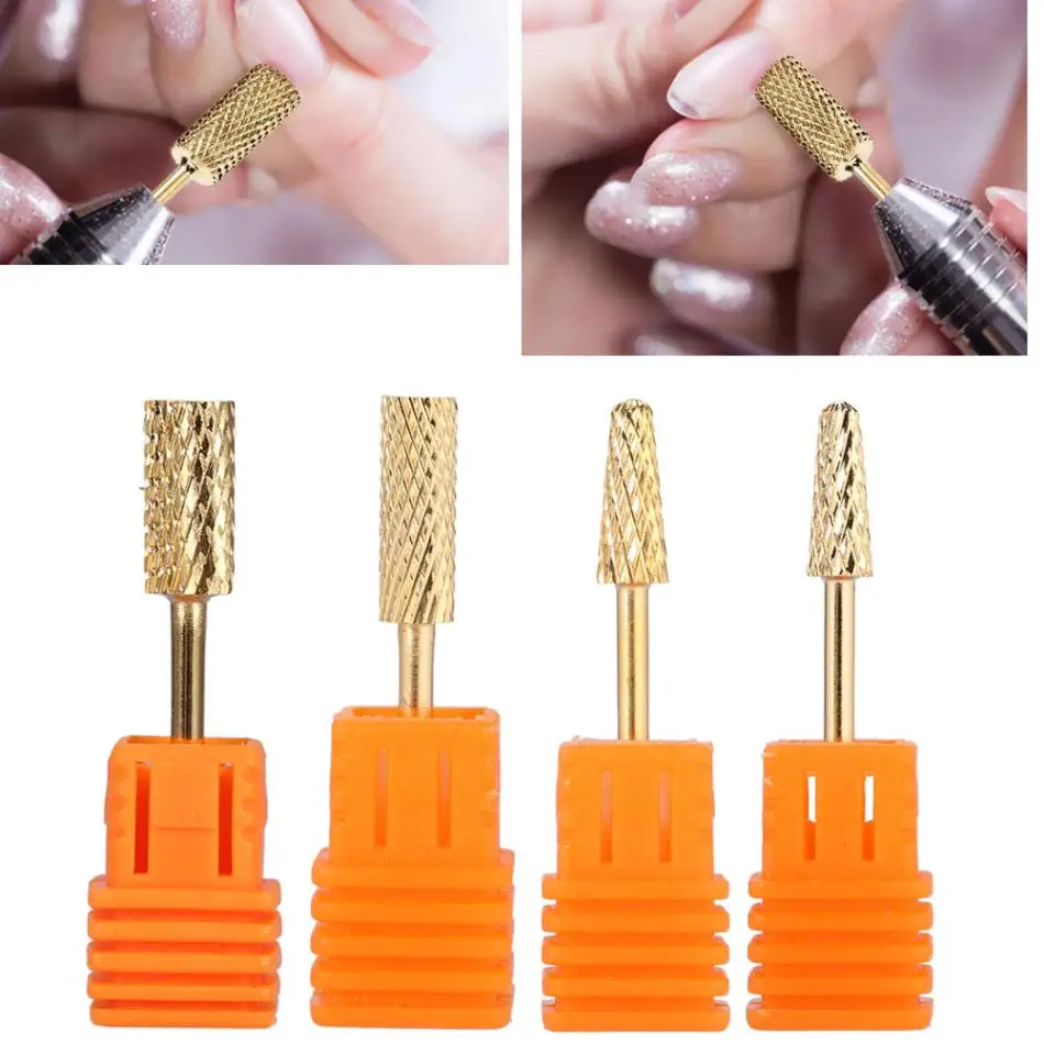 

4Types Nail Drill Bit Nail Art Drill Bit Electric Manicure Pedicure Nail File Machine Device Accessory Electric Nail File Drill