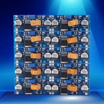 

10PCS/Lot 5A XL4015 Non-isolated Module DC-DC Buck Converter Step Down Power Supply Module Lithium Charger Voltage Module Hot