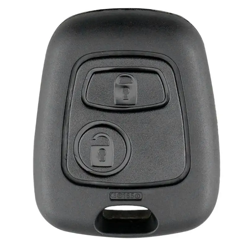 

2 Buttons Replacement Remote Auto Car Key Fob Auto Case Blank Key Shell for Peugeot 206 Auto Key Case