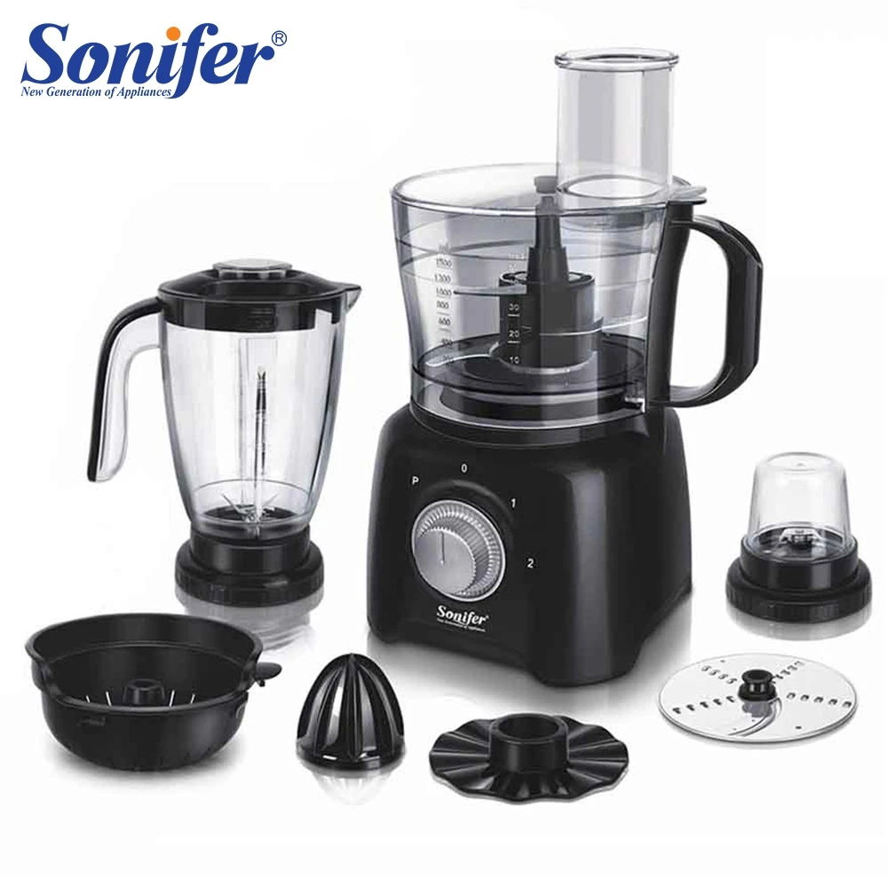 

8 in 1 Multifunction electric food blender mixer kitchen hand blender egg beater vegetable Meat Grinder stand blend Sonifer