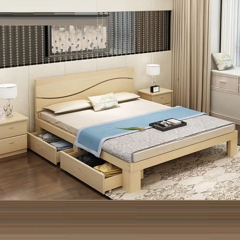 Moderna Yatak Odasi Mobilya Matrimonio Meble Mobili Single Lit Enfant Set Cama bedroom Furniture Mueble De Dormitorio Bed