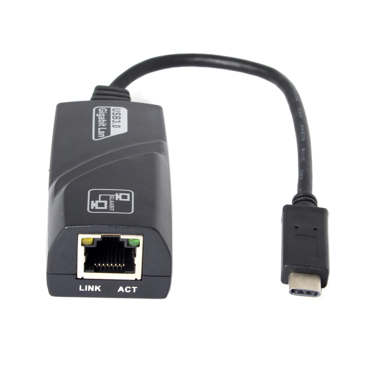 Zihan Thunderbolt3 USB-C type-C штекер 1000 Мбит/с гигабитная сетевая карта Ethernet для ноутбука