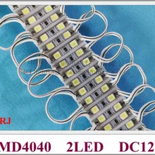 26 мм* 07 мм SMD 4040 светодиодный модуль светодиодный задний фонарь для мини знак и буквенный узор DC12V 2 светодиодный 0,6 W 70lm высокое яркое энергосберегающее освещение