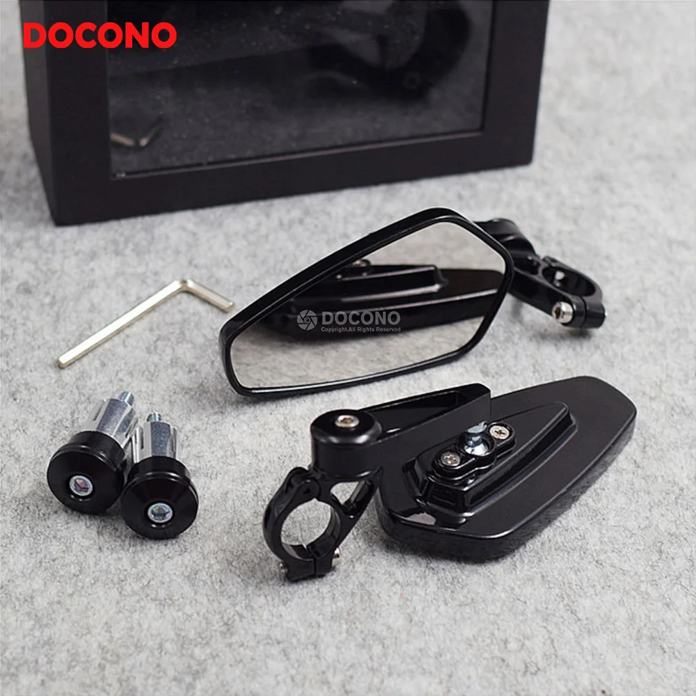 

Universal Motorcycle 7/8" 22mm handlebar rearview mirror For SUZUKI gsr 250s gsx-s750 intruder For HONDA nc 750x cb 1000r etc.