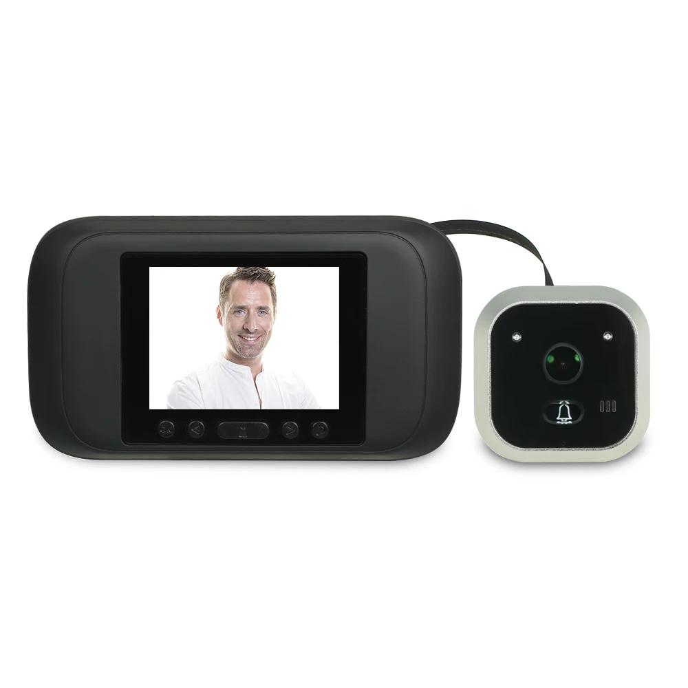 Wireless Digital Peephole Door Viewer Monitor Wide Angle Lens Door Eye