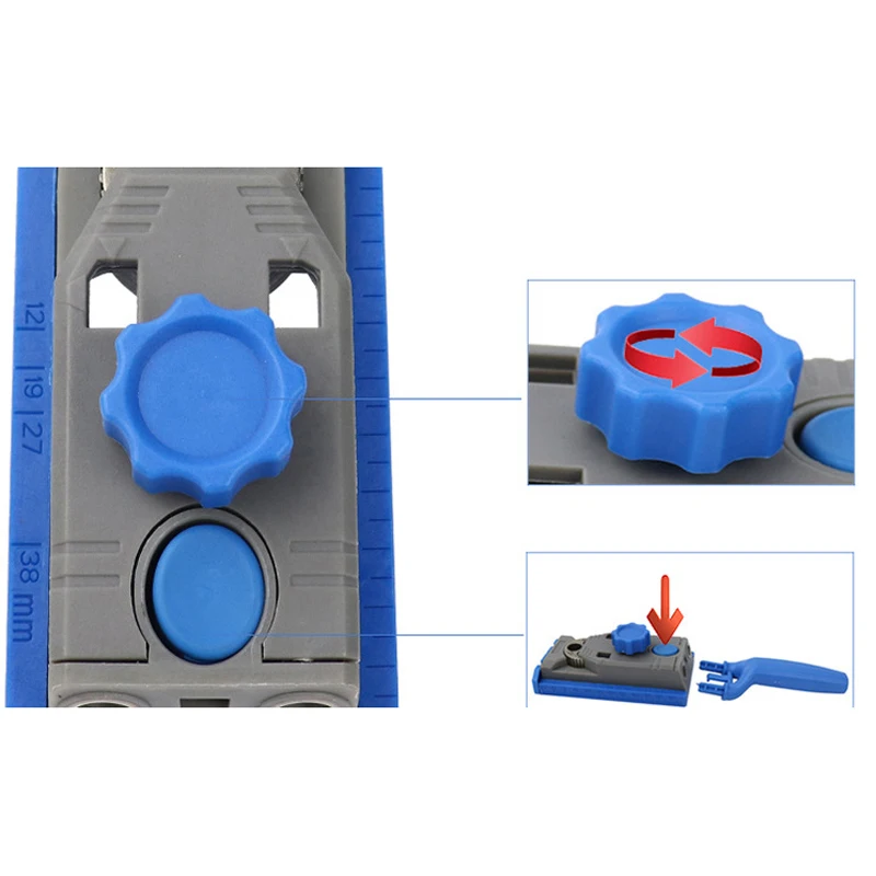 1Pc Wood Joint Tool Hole Screw Jig Pocket Hole Jig Drill Guider Doweling Joinery For Woodworking With Scale