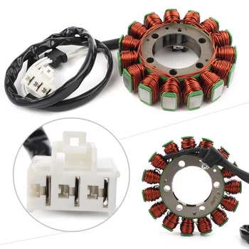 

DC 12v Motorcycle Magneto Engine Generator Stator Coil Copper For Kawasaki ZX600 Ninja ZX6R ZX600P 2007 2008