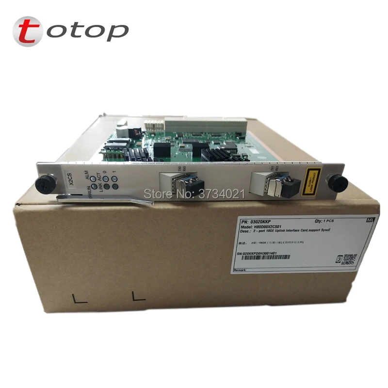 

Huawei Original X2CS 10G Uplink OLT card for HW MA5680T MA5683T OLT