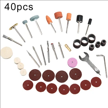 

Set Of 40 Pcs Mixed Electric Drill Grinder Rotary Tool Grinding Polishing Tool