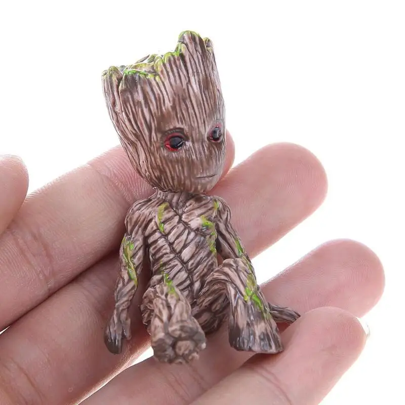 Фильм стражи Галактики Baby Groot дерево человек грубая фигурка брелок Подвеска