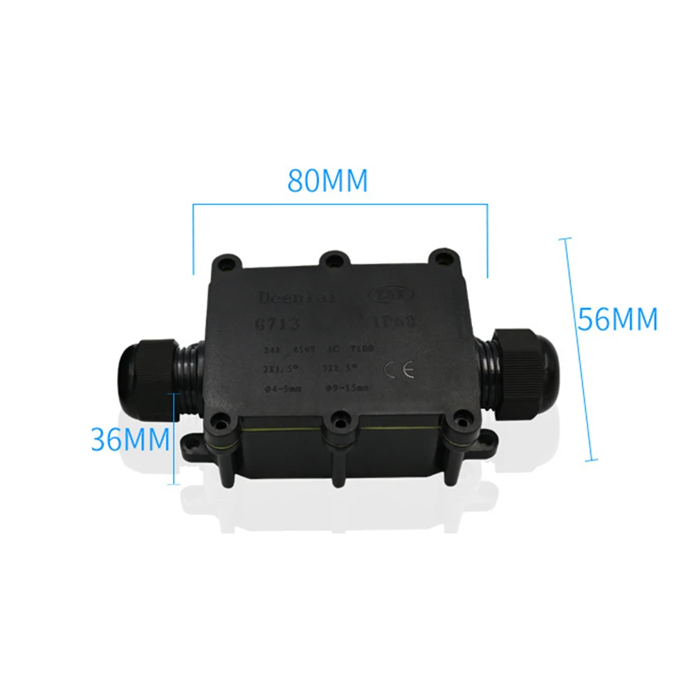 Новинка Водонепроницаемая IP68 наружная распределительная коробка DTY соединители электрооборудование принадлежности для подводного освещения