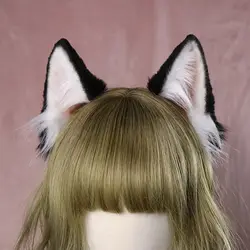 Новый обруч Собака уха hairband для женщин зверь уши девушка аксессуары волос scrunchie украшения для причесок, банты ручной работы