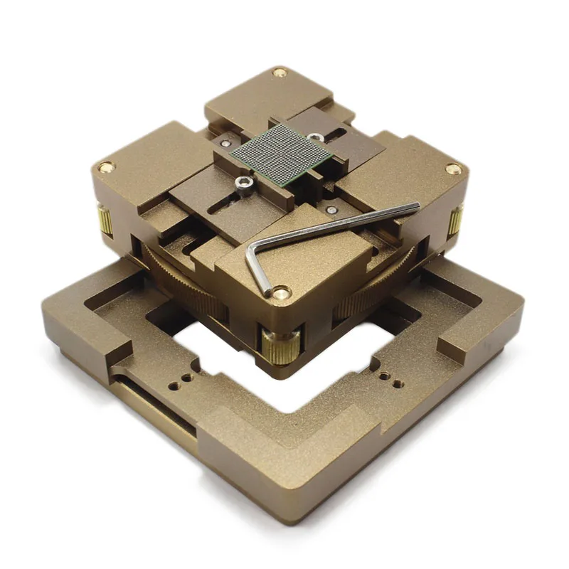 

New 90-80 BGA Reballing Kit Positioning Diagonal Bga Planting Table Brown Planting Table