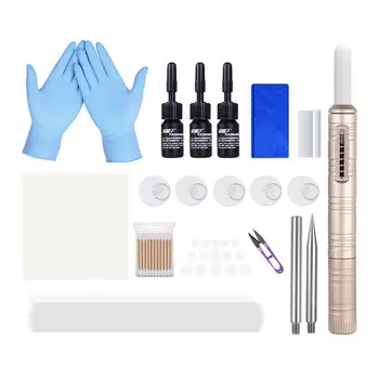 

DIY Car Front Windshield Repair Tools Scratch Crack Restore Tools Auto Fluid Glass Windscreen Repair Set Car Care Repair Kit