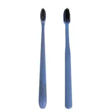 1 шт. зубная щетка Пшеница Мягкая бамбуковая зубная щетка из древесного угля Глубокая Очистка зубов отбеливающая щетка Зубная щетка из древесного угля приспособление для очистки полости рта