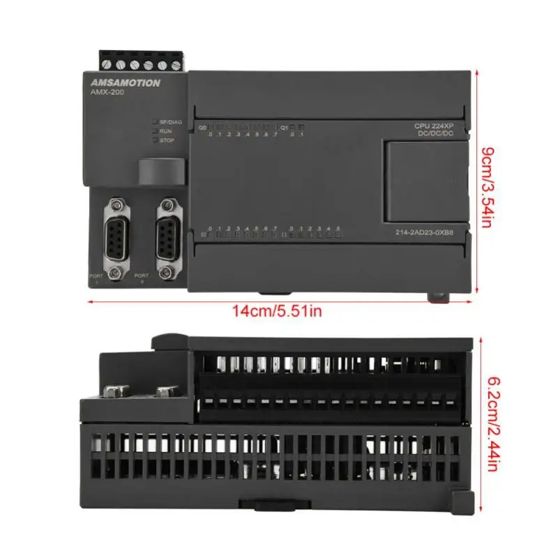 PLC программируемый контроллер 24 В S7 200 CPU224XP DC/DC логический 2019|Контроллер