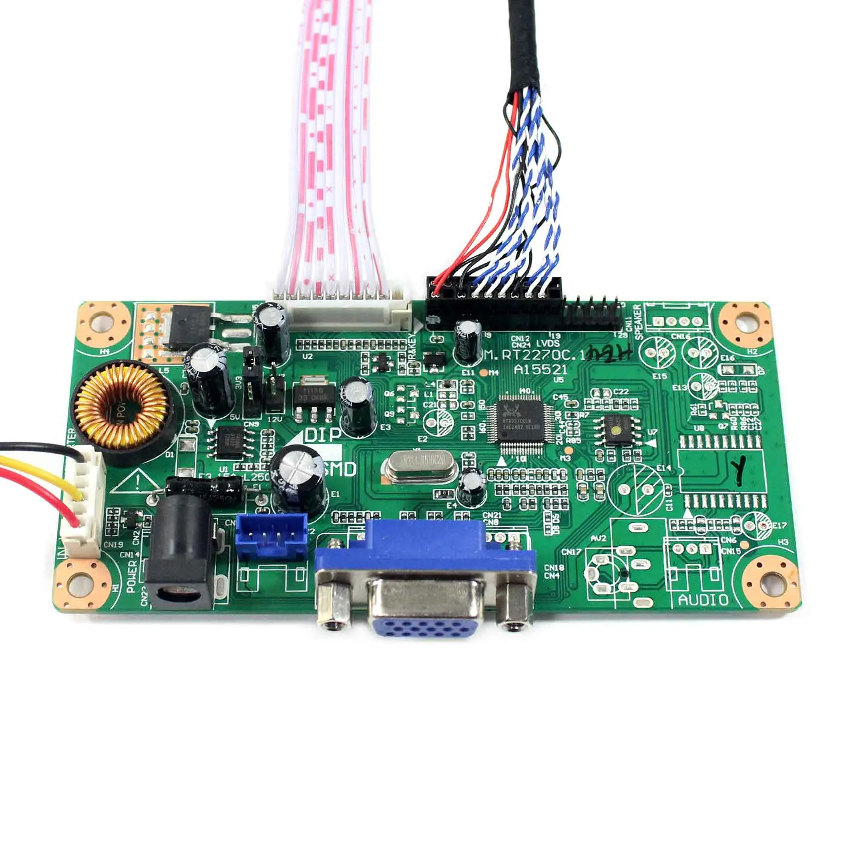 Плата VGA LCD для 20 контактного интерфейса LVDS ЖК экран 15 3 дюйма 1280x768 Φ|Запасные