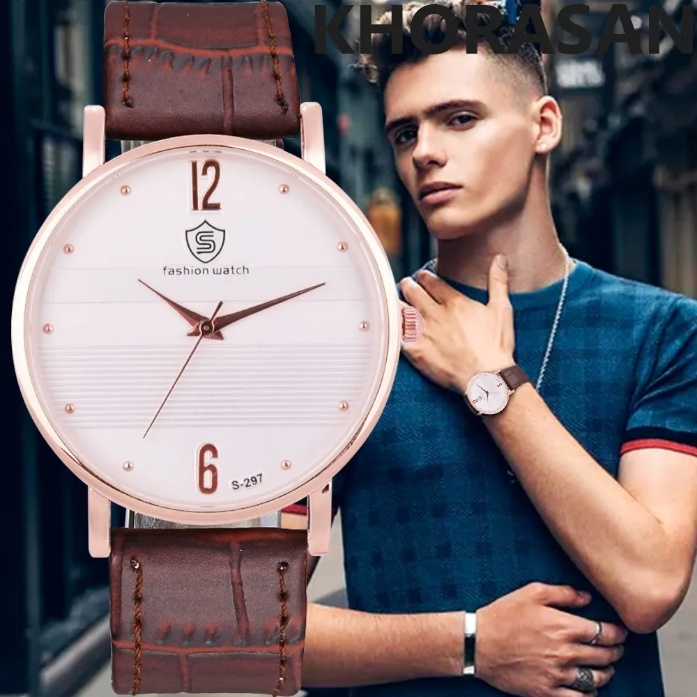 

Brand Luxury Sport Clock Men Watch Relogio Masculino Leather Quartz WristWatch Drop Shipping Reloj Montre Homme Business Watches