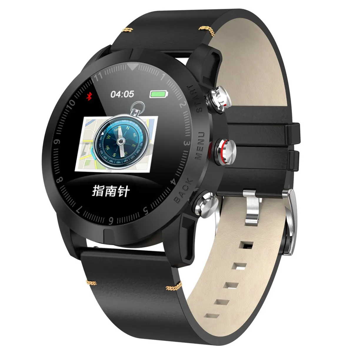 

DTNO.I S10 Smartwatch (Reject / Answer Phone, Message Sending, 64KB RAM 512KB ROM, Heart Rate Monitor, IP68, 1.3inch TFT Scree