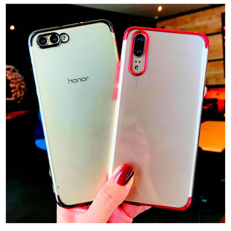 

Plating Soft Case for Huawei P Smart 2019 Mate20Lite Nova 3 2i 3i P10 P20 Lite Plus Case For Honor 8C 9 7C 8X Lite 8 7A Pro Case