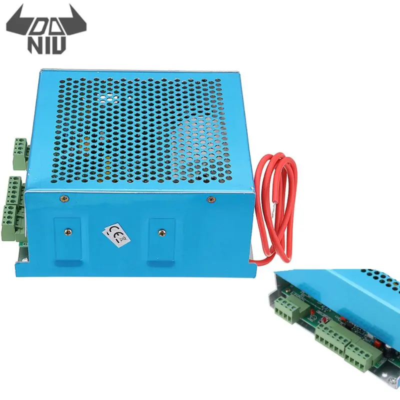 

DANIU 1Pcs Blue 220V 40W CO2 Laser Power Supply for CO2 Laser Tube Engraver Cutter Engraving Machine Router High Quality